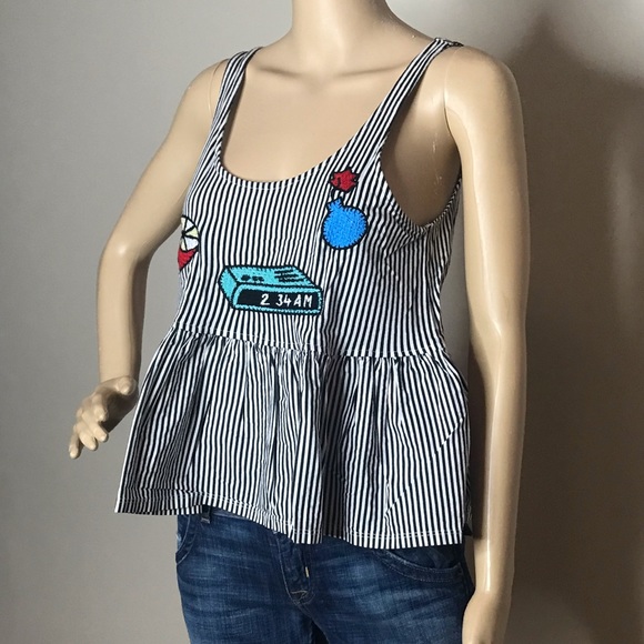 Zara Patchwork Tank - Picture 4 of 7